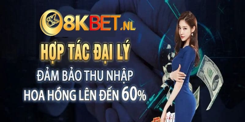 Làm đại lý 8KBET giúp thành viên kiếm hoa hồng khủng