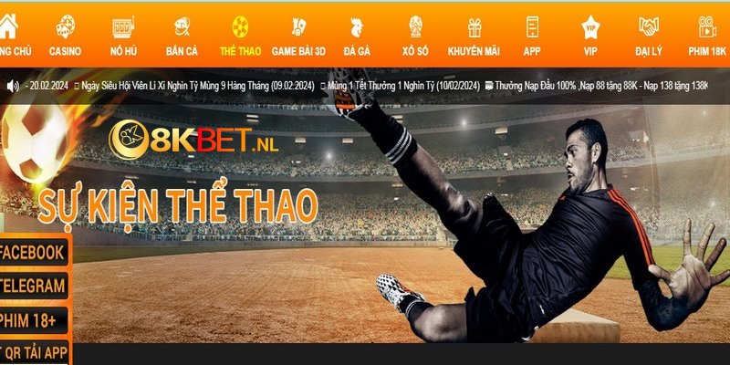 8XBET là một sân chơi cá cược thể thao hàng đầu tại châu Á