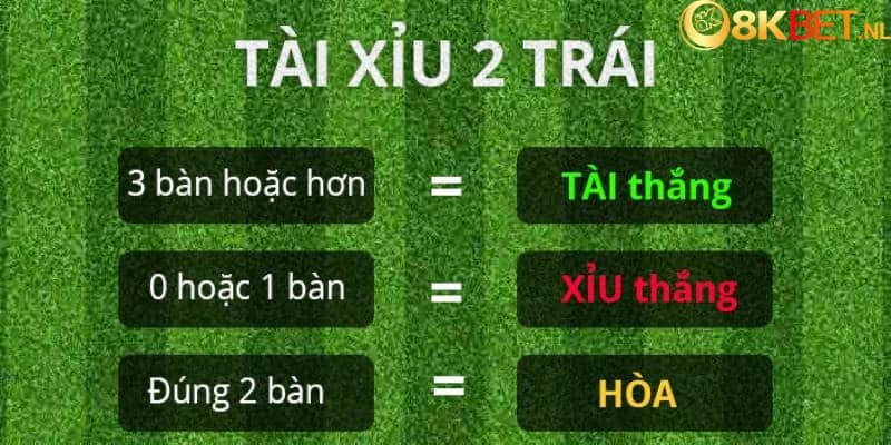 Tỷ lệ 2 trái xuất hiện khá nhiều trên bảng kèo